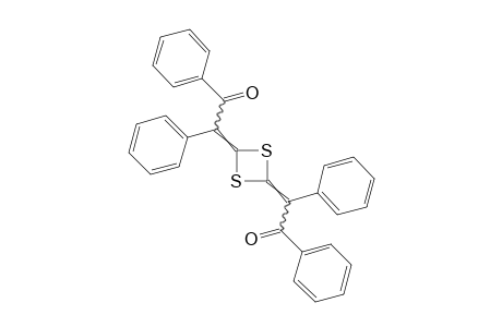 2,2'-(1,3-DITHIETANE-2,4-DIYLIDENE)BIS[2-PHENYLACETOPHENONE]