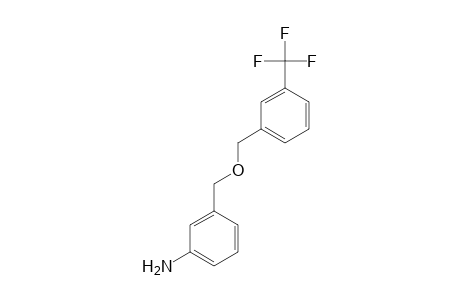 Benzenamine, 3-[[[3-(trifluoromethyl)phenyl]methoxy]methyl]-