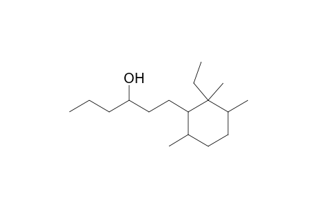 1-(2-Ethyl-2,3,6-trimethyl-cyclohexyl)hexan-3-ol