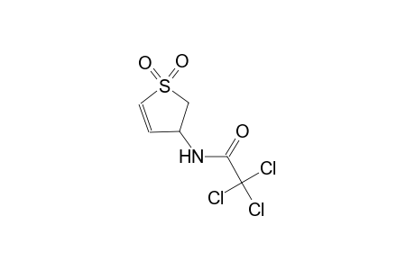 2,2,2-trichloro-N-(1,1-dioxido-2,3-dihydro-3-thienyl)acetamide