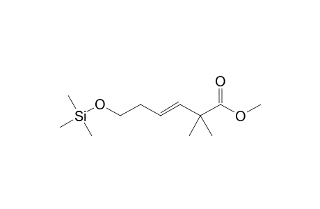 Methyl (E)-6-trimethylsiloxy-2,2-dimethyl-3-hexenoate