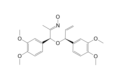 SYN-1-[1-(3,4-DIMETHOXYPHENYL)-ALLYLOXY]-1-(3,4-DIMETHOXYPHENYL)-PROPAN-2-ONE-OXIME