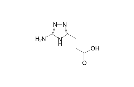 3-(5-amino-4H-1,2,4-triazol-3-yl)propanoic acid