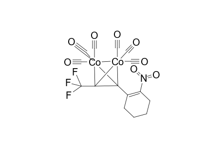 Hexacarbonyl-.mu.-[1-(3,3,3-trifluoro-1-propynyl)-2-nitro-1-cyclohexene)dicabalt(0)