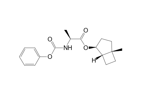 (1'S,2S,2'S,5'S)-2-[(Phenoxycarbonyl)amino]propionic acid 5-methylbicyclo[3.2.0]hept-2-yl ester