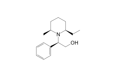 (2R,6S,1'R)-N-(2-Hydroxy-1-phenylethyl)-2-ethyl-6-methylpiperidine