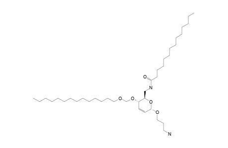 TETRADECANOIC-ACID-[6-(3-AMINO-PROPOXY)-3-TETRADECYLOXYMETHOXY-3,6-DIHYDRO-2H-PYRAN-2-YLMETHYL]-AMIDE