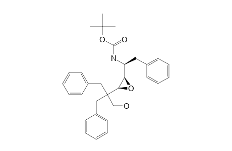 (3S,4S,5S)-2,2-DIBENZYL-5-((TERT.-BUTOXYCARBONYL)-AMINO)-3,4-EPOXY-6-PHENYLHEXANOL