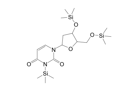 2-deoxyuridine, 3TMS