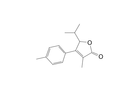 3-Methyl-5-(1-methylethyl)-4-(4-methylphenyl)furan-2(5H)-one