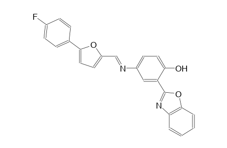 2-(1,3-benzoxazol-2-yl)-4-({(E)-[5-(4-fluorophenyl)-2-furyl]methylidene}amino)phenol