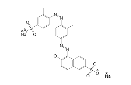 4-(4-Amino-m-tolylazo)-m-toluolsulfonacid->schaefferacid