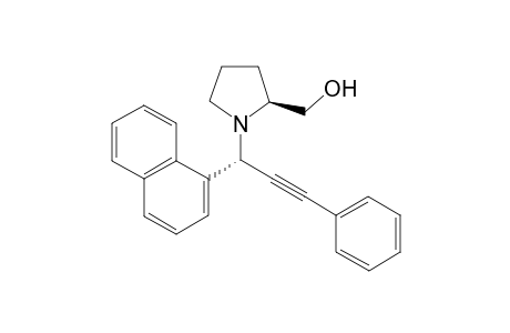 ((S)-1-((R)-1-(naphthalen-1-yl)-3-phenylprop-2-ynyl)pyrrolidin-2-yl)methanol