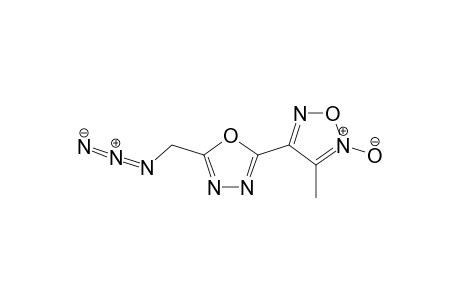 4-[5-(azidomethyl)-1,3,4-oxadiazol-2-yl]-3-methylfuroxan