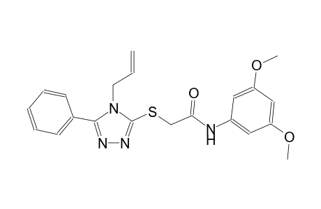 2-[(4-allyl-5-phenyl-4H-1,2,4-triazol-3-yl)sulfanyl]-N-(3,5-dimethoxyphenyl)acetamide