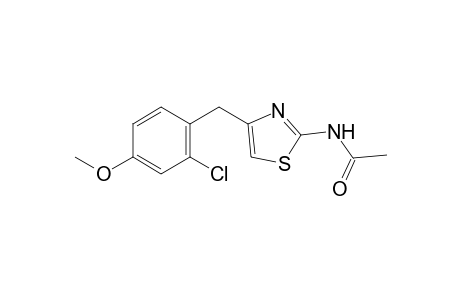 N-[4-(2-chloro-4-methoxybenzyl)-2-thiazolyl]acetamide