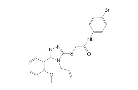 2-{[4-allyl-5-(2-methoxyphenyl)-4H-1,2,4-triazol-3-yl]sulfanyl}-N-(4-bromophenyl)acetamide