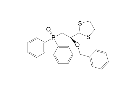 2-[(S)-2-Diphenylphosphinoyl-2'-benzyloxyethyl]dithiolane