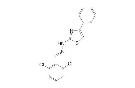 2,6-dichlorobenzaldehyde (4-phenyl-1,3-thiazol-2-yl)hydrazone