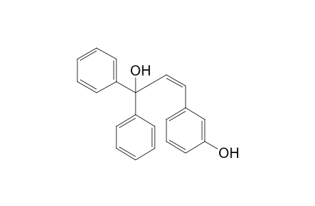 (Z)-3-(3'-Hydroxyphenyl)-1,1-diphenylprop-2-en-1-ol