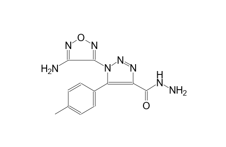 1H-1,2,3-triazole-4-carboxylic acid, 1-(4-amino-1,2,5-oxadiazol-3-yl)-5-(4-methylphenyl)-, hydrazide