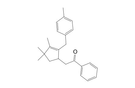 2-[3,4,4-Trimethyl-2-(4-methylphenyl)methyl-2-cyclopenten-1-yl]-1-phenylethanone