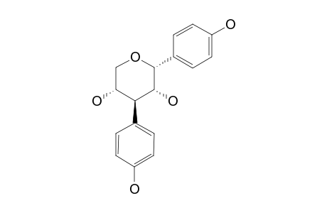 (2R,3R,4S,5S)-2,4-BIS(4-HYDROXYPHENYL)-3,5-DIHYDROXY-TETRAHYDROPYRAN