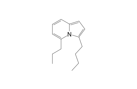 3-Butyl-5-propylindolizine