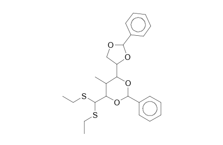 4-[Bis(ethylthio)methyl]-5-methyl-2-phenyl-6-(2-phenyl-[1,3]dioxolan-4-yl)[1,3]dioxane