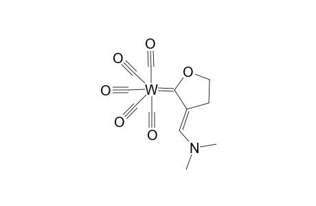 Pentacarbonyl-{(E)-3-[(N,N-dimethylamino)methylidene]-1-oxacyclopentan-2-ylidene)-tungsten]