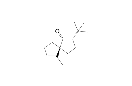 2-(t-Butyl)-6-methylspiro[4.4]non-6-en-1-one