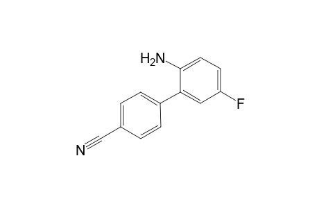 4'-Cyano-5-fluorobiphenyl-2-amine
