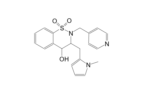 2H-1,2-benzothiazin-4-ol, 3,4-dihydro-3-[(1-methyl-1H-pyrrol-2-yl)methyl]-2-(4-pyridinylmethyl)-, 1,1-dioxide