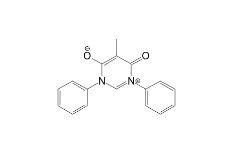 Pyrimidinium, 3,4-dihydro-6-hydroxy-5-methyl-4-oxo-1,3-diphenyl-, hydroxide, inner salt