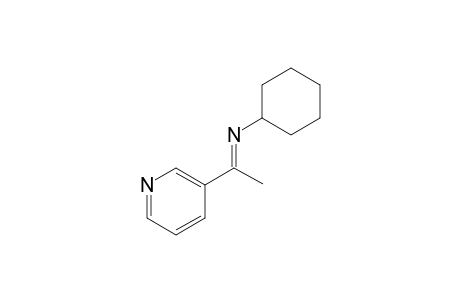 N-(1-(pyridin-3-yl)ethylidene)cyclohexanamine