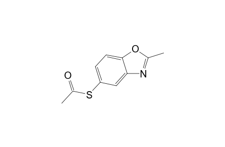 Ethanethioic acid, S-(2-methyl-5-benzoxazolyl) ester