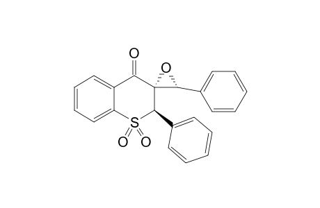 TRANS,TRANS-(+/-)-2,3'-DIPHENYLSPIRO-[2H-1-BENZOTHIOPYRAN-3(4H),2'-OXIRAN]-4-ONE-1,1-DIOXIDE