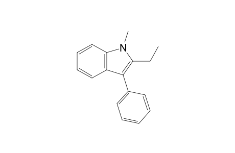 2-Ethyl-N-methyl-3-phenylindole