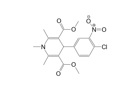 3,5-pyridinedicarboxylic acid, 4-(4-chloro-3-nitrophenyl)-1,4-dihydro-1,2,6-trimethyl-, dimethyl ester