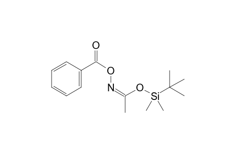 (Z)-tert-Butyldimethylsilyl N-(benzoyloxy)acetoimidate