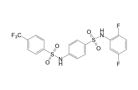 N-(2,5-difluorophenyl)-4'-(trifluoromethyl)-4,N'-bi[benzenesulfonamide]