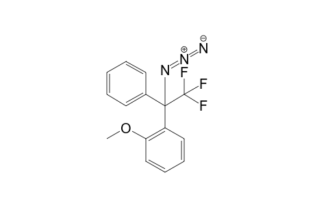 1-(1-azido-2,2,2-trifluoro-1-phenyl-ethyl)-2-methoxy-benzene