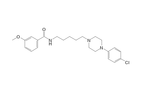N-[5-[4-(4-Chlorophenyl)piperazin-1-yl]pentyl]-3-methoxybenzamide