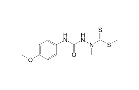 Methyl 3-(4-Methoxyphenyl)aminocarbonyl-2-methyldithiocarbazate