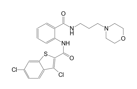 benzo[b]thiophene-2-carboxamide, 3,6-dichloro-N-[2-[[[3-(4-morpholinyl)propyl]amino]carbonyl]phenyl]-