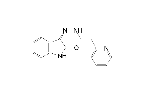 3-[2-(2-pyridin-2-ylethyl)hydrazinyl]indol-2-one