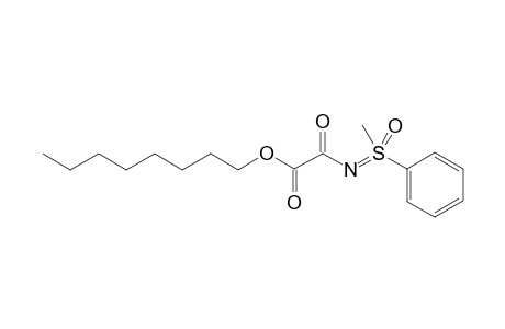 Octyl 2-{[methyl(oxo)(phenyl)-.lambda.6-sulfaneylidene]amino}-2-oxoacetate