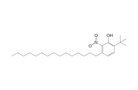6-tert-Butyl-3-n-pentadecyl-2-nitrophenol