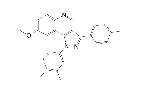 1-(3,4-dimethylphenyl)-8-methoxy-3-(4-methylphenyl)-1H-pyrazolo[4,3-c]quinoline