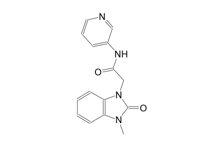 2-(3-methyl-2-oxo-2,3-dihydro-1H-benzimidazol-1-yl)-N-(3-pyridinyl)acetamide